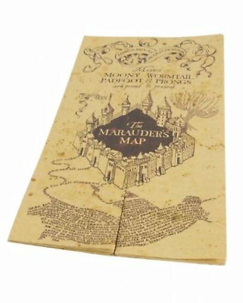 Die Karte des Rumtreibers als Sammlerstück Harry Potter Fans Dekoobjekte be günstig online kaufen