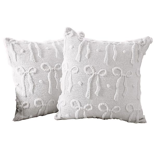 CLTYQ Kissenbezug Dekorative Kissenbezüge mit Schleife, Weihnachtskissenbez günstig online kaufen