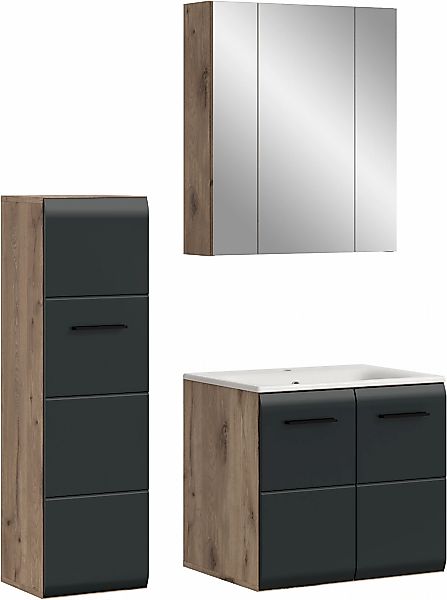 INOSIGN Badezimmer-Set, (Set, 4 St.), Florenz, Badkombination 4-tlg.,Nox Oa günstig online kaufen