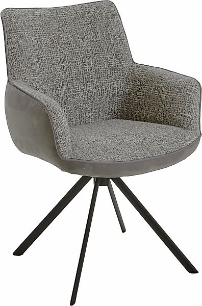 NIEHOFF SITZMÖBEL Esszimmerstuhl () 2er Set, Bezugskombination, Federkern, günstig online kaufen