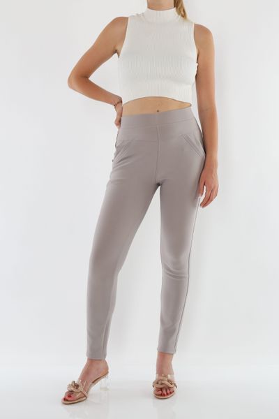 MIRROSI Stretch-Hose Damen Hosen High Waist günstig online kaufen