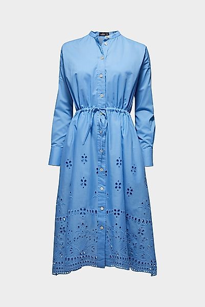 Midi-Kleid mit Lochstickerei günstig online kaufen