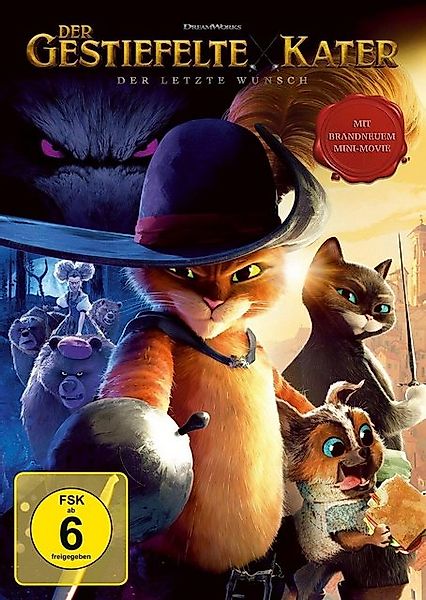 Universal Pictures DVD Der gestiefelte Kater: Der letzte Wunsch günstig online kaufen