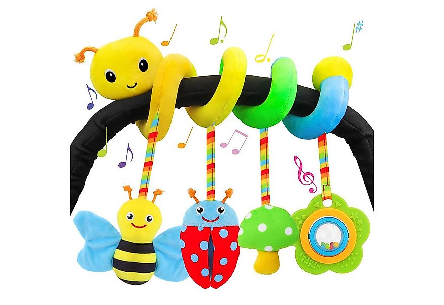 CLTYQ Kinderwagenkette Baby-Autositz-Spielzeug,Spiral-Activity,Baby Kinderw günstig online kaufen