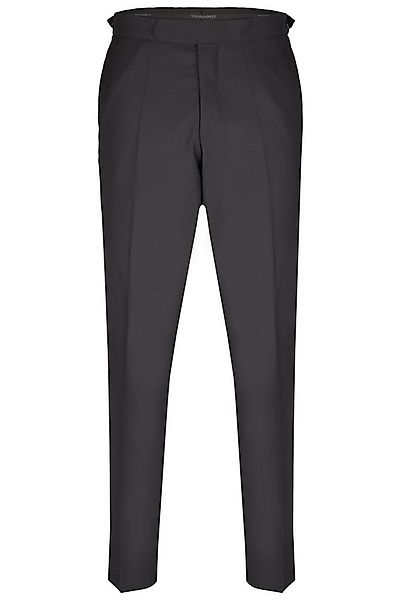 Wilvorst Anzughose Wilvorst CLASSICs Herren Smokinghose Modern Fit Schwarz günstig online kaufen