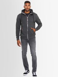 Alessandro Salvarini Sweatjacke "ASGeenio" mit hohem Kragen günstig online kaufen