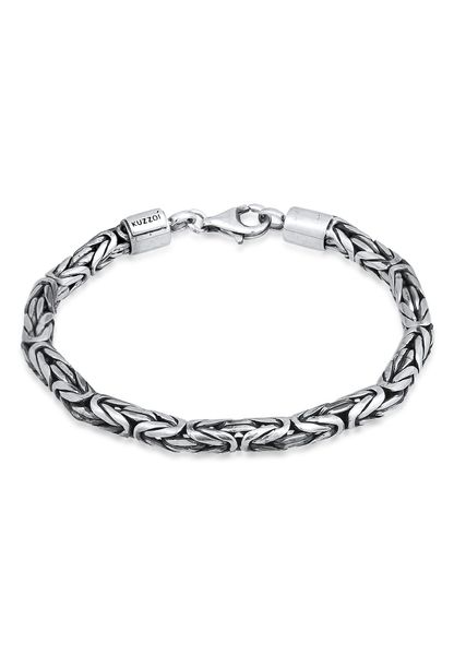 Kuzzoi Silberarmband Herren Königskette Rund 925 günstig online kaufen