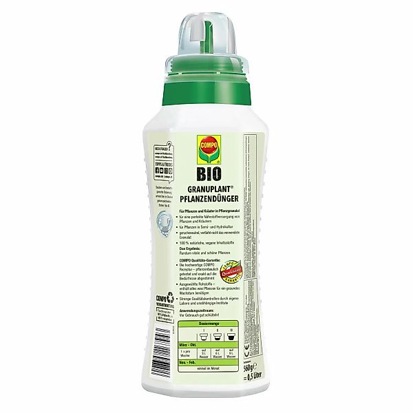 Compo Bio-Flüssigdünger 500 ml günstig online kaufen