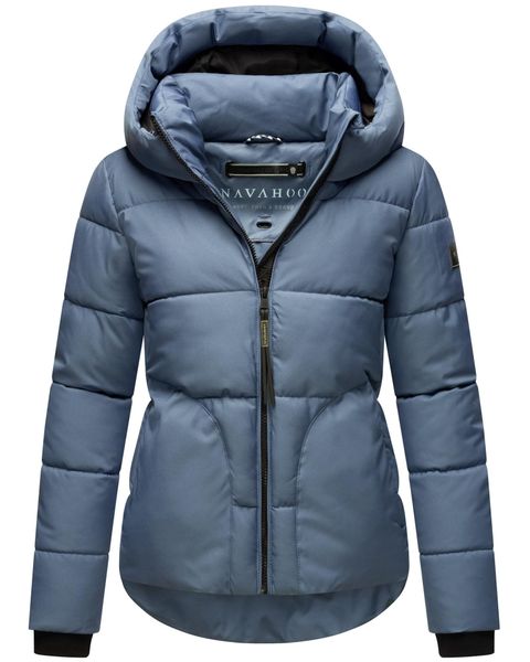 Navahoo Steppjacke "Lachperle XIV" mit Kapuze Kurze gesteppte Damen Winterj günstig online kaufen