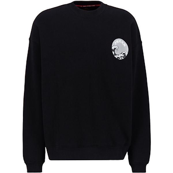 Alpha  Sweatshirt Japan Wave Warrior Sweater - black/white günstig online kaufen