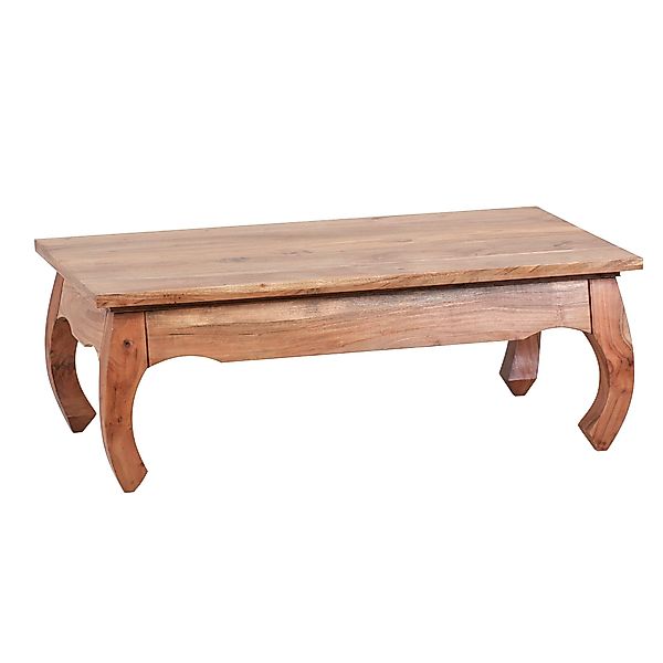 FINEBUY Couchtisch SuVa2395_1 (Akazie Massivholz, 110x60x40 günstig online kaufen