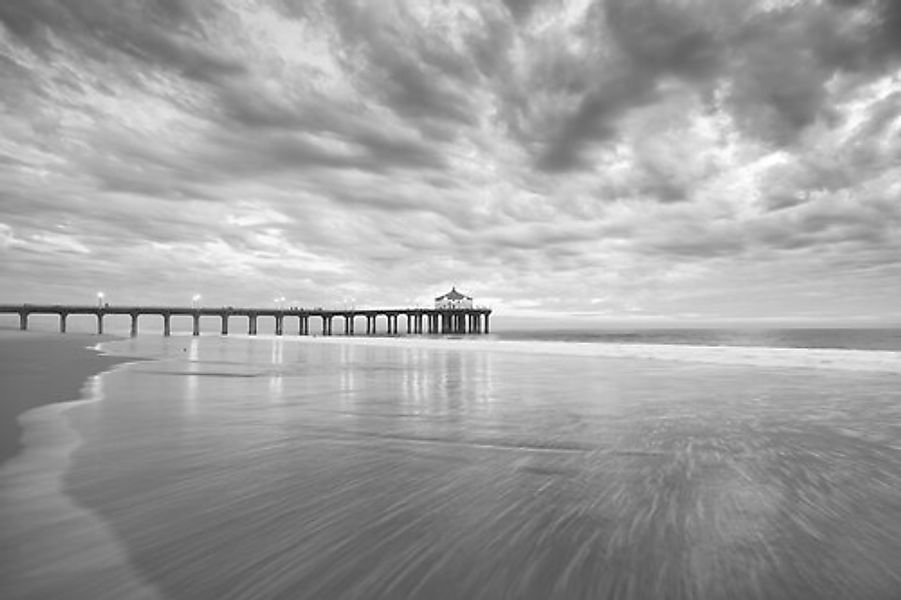 Papermoon Fototapete »Manhattan Beach Pier« günstig online kaufen