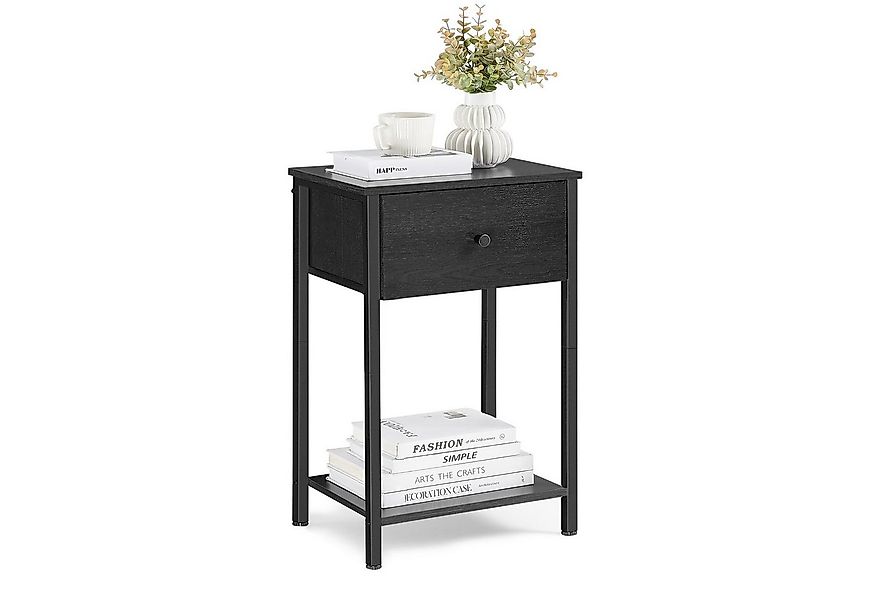 VASAGLE Nachttisch (1-St), mit Stoff-Schublade, 61 cm hoher,mit Ablage günstig online kaufen
