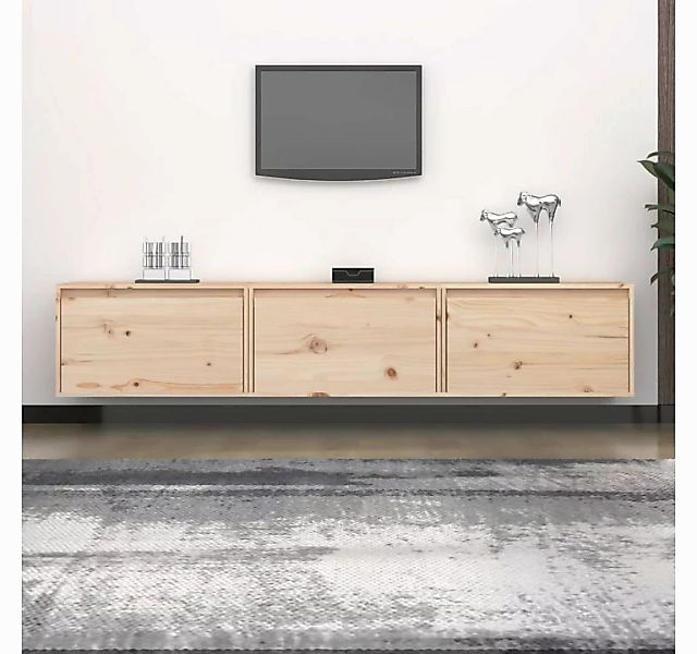 vidaXL TV-Schrank TV-Schränke 3 Stk Massivholz Kiefer Lowboard Lowboard günstig online kaufen