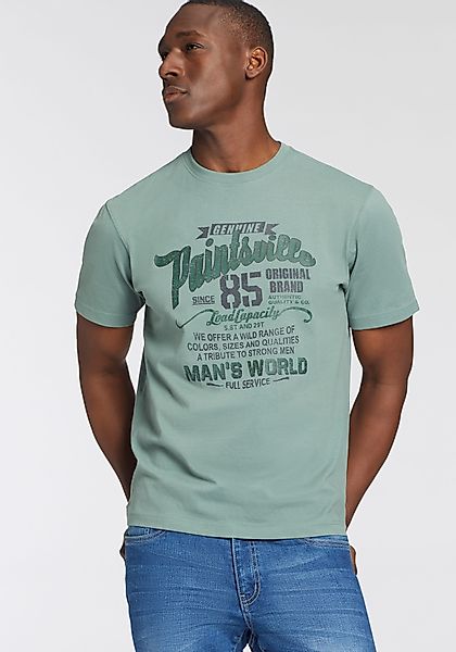 Man's World T-Shirt Kurzarm, mit stylischem günstig online kaufen