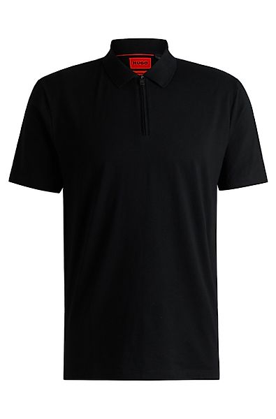 HUGO Poloshirt Poloshirt aus strukturiertem Jersey günstig online kaufen