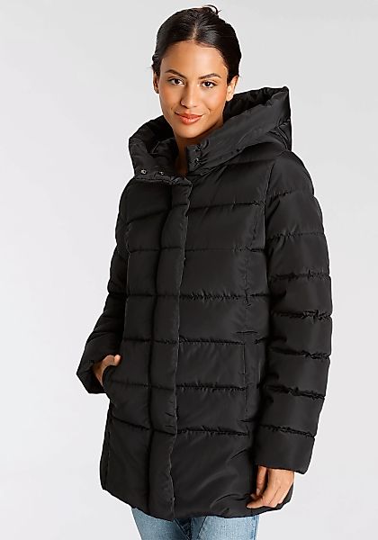 ONLY Steppjacke "ONLTINA PUFFER SHORT COAT OTW", mit Kapuze, leicht glänzen günstig online kaufen