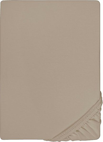 Biberna Spannbettlaken Conny, Jersey-Elasthan, Gummizug: rundum, (1 Stück), günstig online kaufen