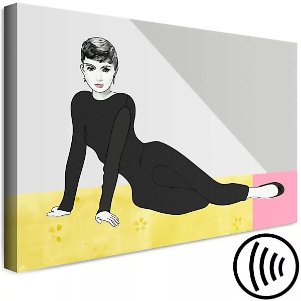 Wandbild Beautiful Audrey (1 Part) Wide XXL günstig online kaufen