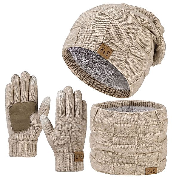Coonoor Mütze & Schal Strickmütze, Schal günstig online kaufen