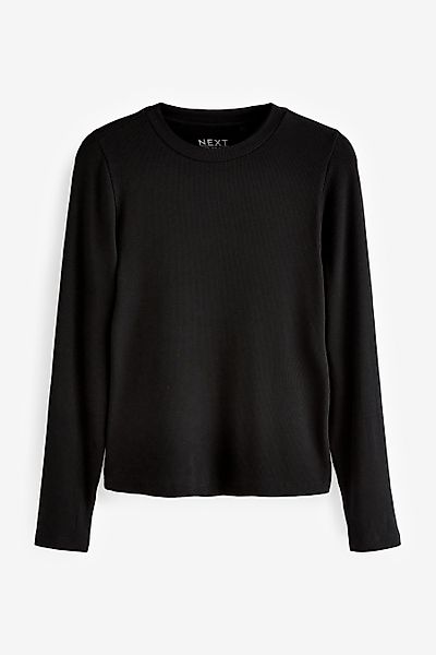Next Langarmshirt Weiche, gerippte Langarmshirts mit günstig online kaufen