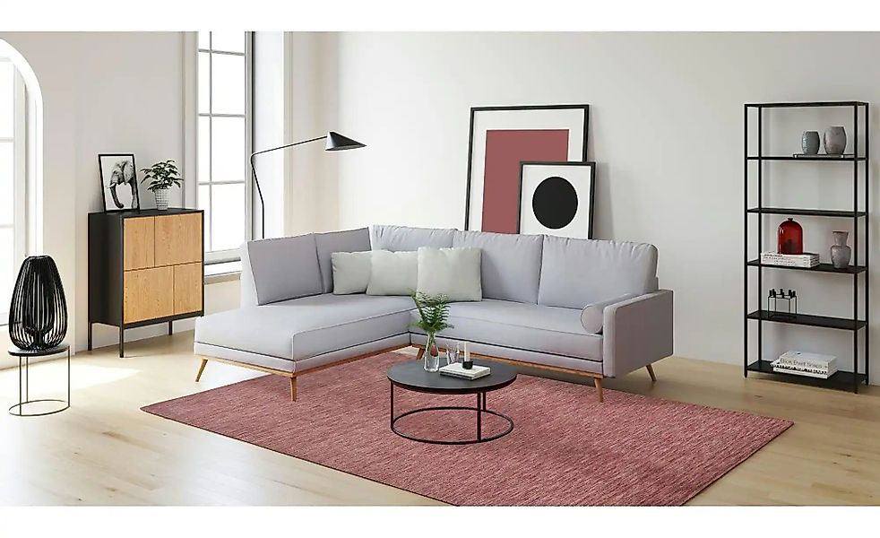 THEKO Handweber  Phalguna ¦ rosa/pink ¦ Wolle ¦ Maße (cm): B: 70 Teppiche > günstig online kaufen