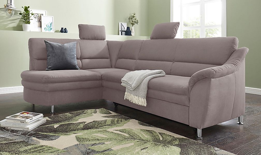 sit&more Ecksofa Cardoso L-Form, mit Federkern, günstig online kaufen