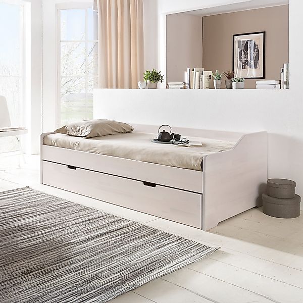 WOODLIVE Massivholzbett Massivholzbett Gästebett Lea 90x200 günstig online kaufen