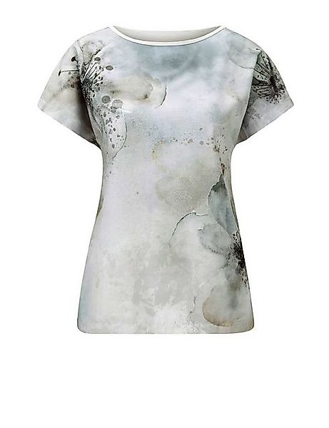 creation L Print-Shirt CRéATION L Damen Druckshirt mit Nieten, bunt-bedruck günstig online kaufen