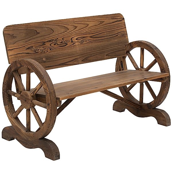 MC Star Gartenbank 2-Sitzer Gartenbank Massivholz günstig online kaufen