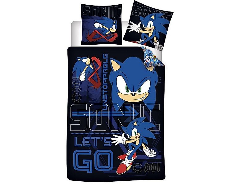 Sonic Kinderbettwäsche Sonic Unstoppable Kinderbettwäsche 100x135cm günstig online kaufen
