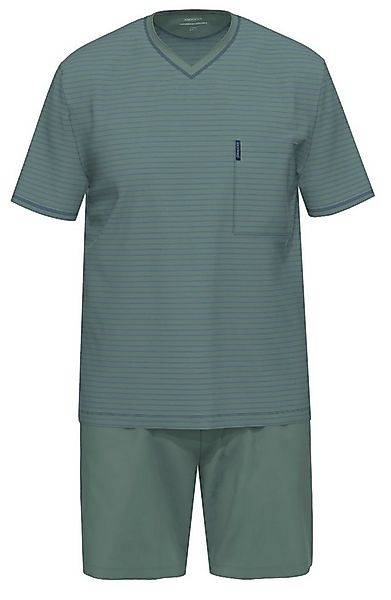 Ammann Schlafanzug Herren Pyjama kurz (2 tlg) Baumwolle günstig online kaufen