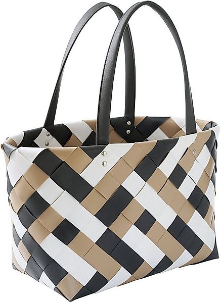 Kobolo Einkaufsshopper Einkaufstasche COFFEE in braun, schwarz und weiß, 18 günstig online kaufen