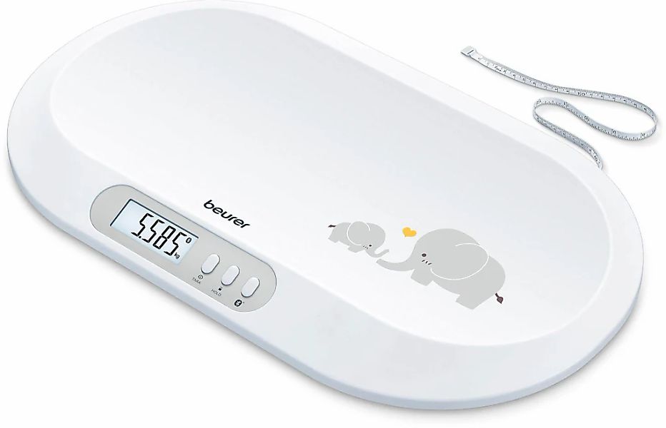 BEURER Personenwaage "BY 90 Babywaage" mit innovativer Bluetooth-Verbindung günstig online kaufen