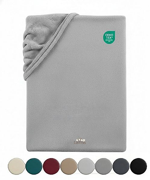 livessa Spannbettlaken Cashmere Touch Spannbettlaken – kuschelig weich, mit günstig online kaufen