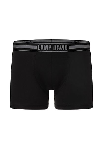 CAMP DAVID Boxershorts "casual", (2er Pack), mit elastischem Logo-Bund günstig online kaufen