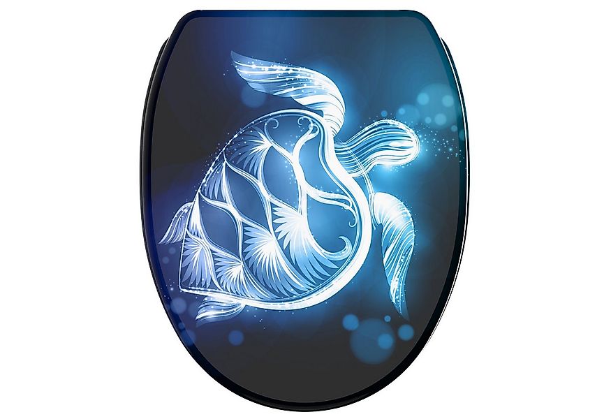 Sanilo WC-Sitz Glow Turtle mit Absenkautomatik, hochwertig, abnehmbar, leic günstig online kaufen