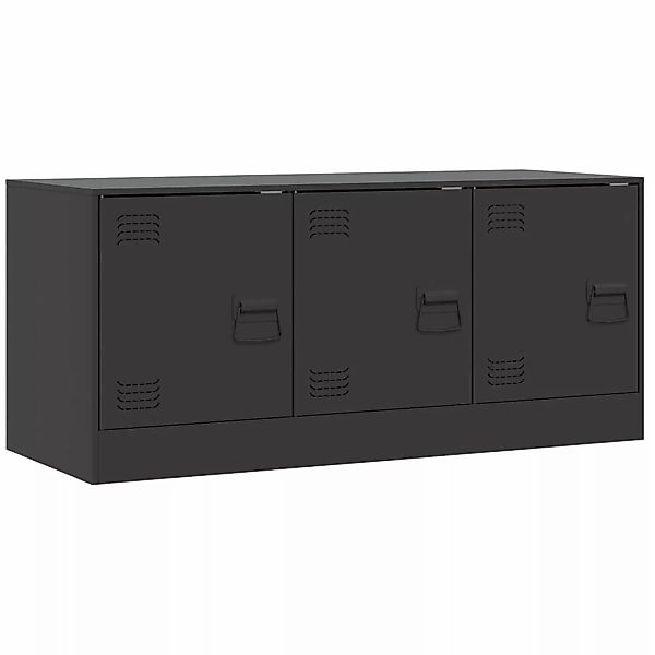 VidaXL TV-Schrank Schwarz 99x39x44 cm Stahl  Modell 1 günstig online kaufen