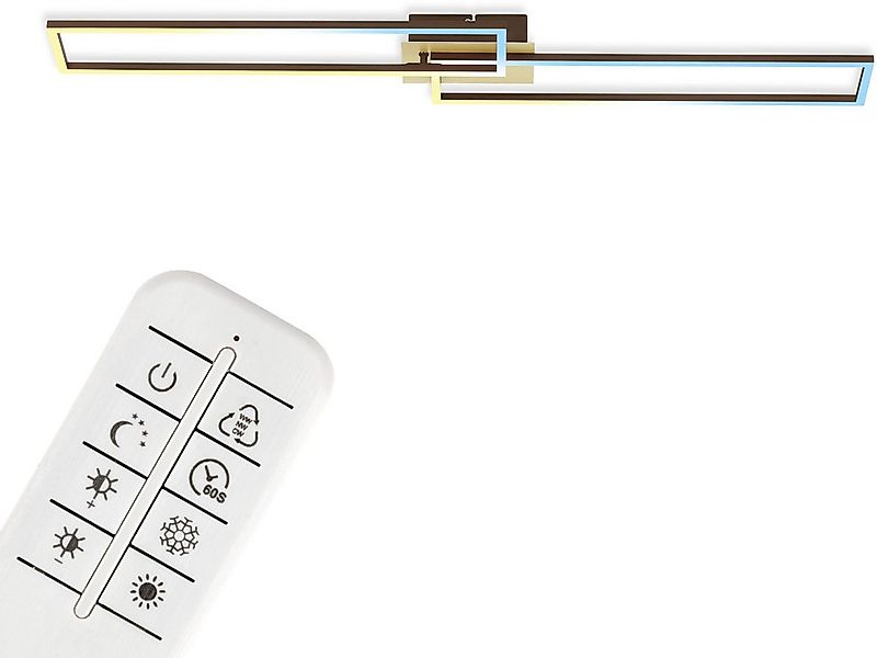 Briloner Leuchten LED Deckenleuchte 3145017 FRAME, CCT - über Fernbedienung günstig online kaufen