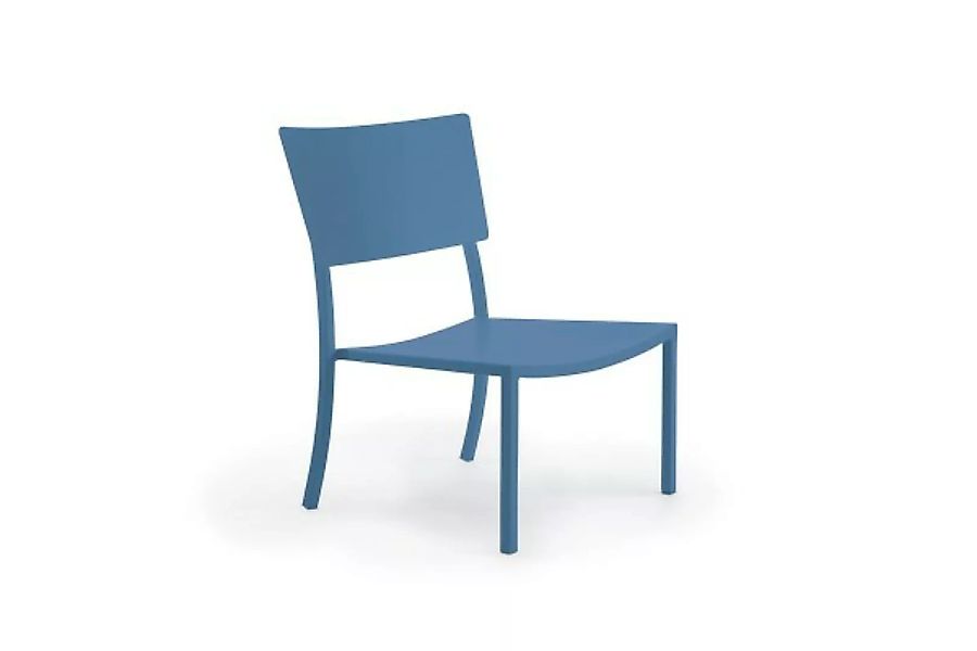niedriger Sessel Mogan blau günstig online kaufen