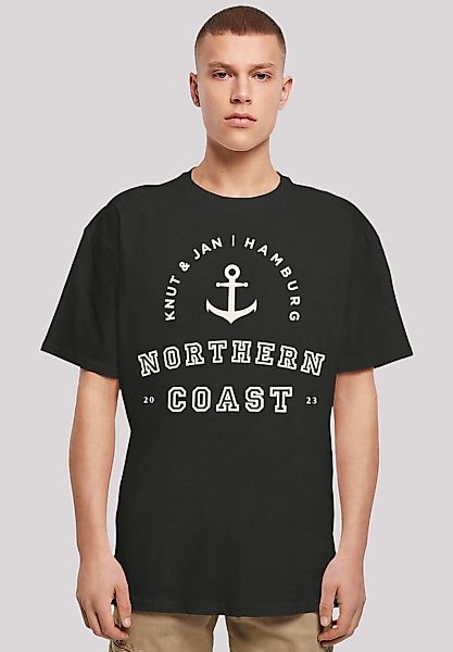F4NT4STIC T-Shirt "Northern Coast Nordsee Knut & Jan Hamburg", Print günstig online kaufen