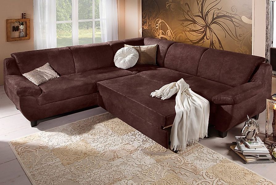Home affaire Ecksofa "Yesterday Sitzbelastung 140 kg, L-Form", gleichschenk günstig online kaufen
