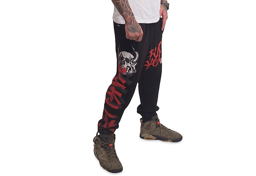 YAKUZA Jogginghose Horned FU mit verschließbaren Taschen günstig online kaufen