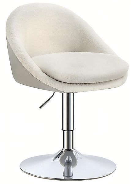 VASAGLE Barhocker (1 St), Stuhl verstellbar, Schminkstuhl, Bürostuhl, drehb günstig online kaufen