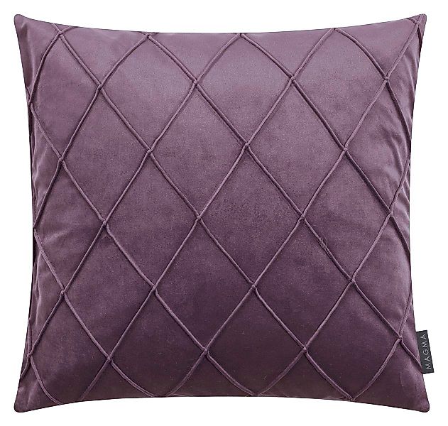 Magma Heimtex Kissenbezug Zwei Nobless Kissenhüllen 40x40cm samtig weich ei günstig online kaufen