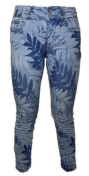 Buena Vista 7/8-Jeans Tummyless 7/8 Stretch, blue leaves günstig online kaufen