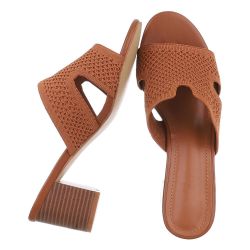 Ital-Design Elegante schwarze Plateau-Sandalen für Damen günstig online kaufen