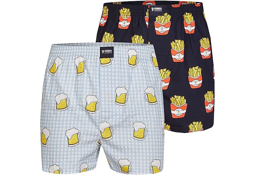 HAPPY SHORTS Boxershorts HAPPY SHORTS Boxershorts Webboxer Boxer Sets zur A günstig online kaufen