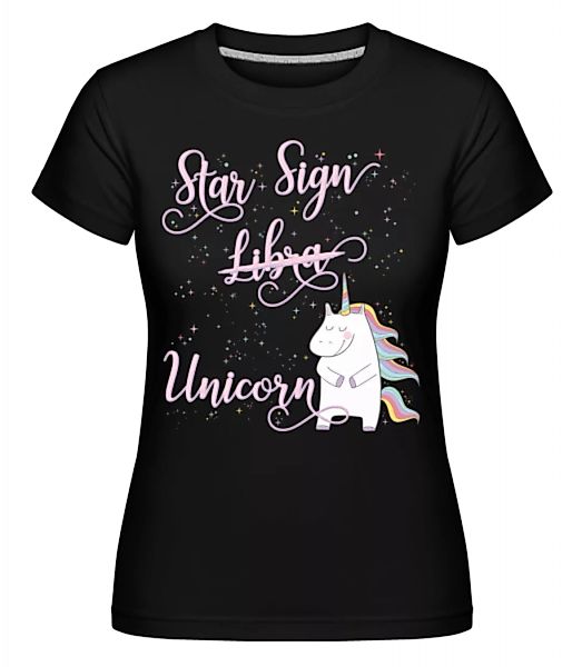 Star Sign Unicorn Libra · Shirtinator Frauen T-Shirt günstig online kaufen