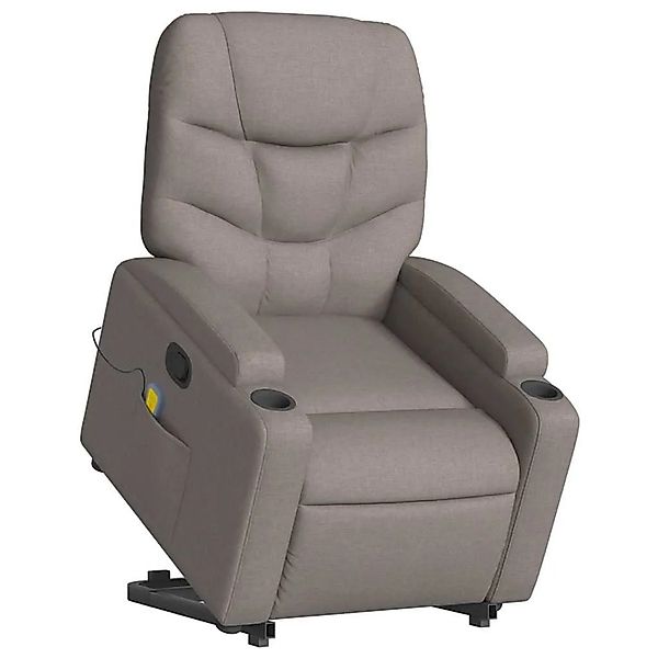 vidaXL Massagesessel mit Aufstehhilfe Taupe Stoff 3204616 günstig online kaufen